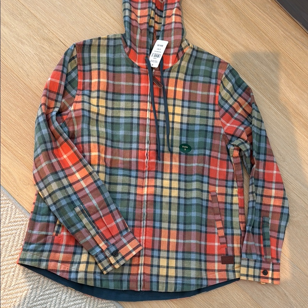 Plaid Women’s Zip Jacket - Multicolor